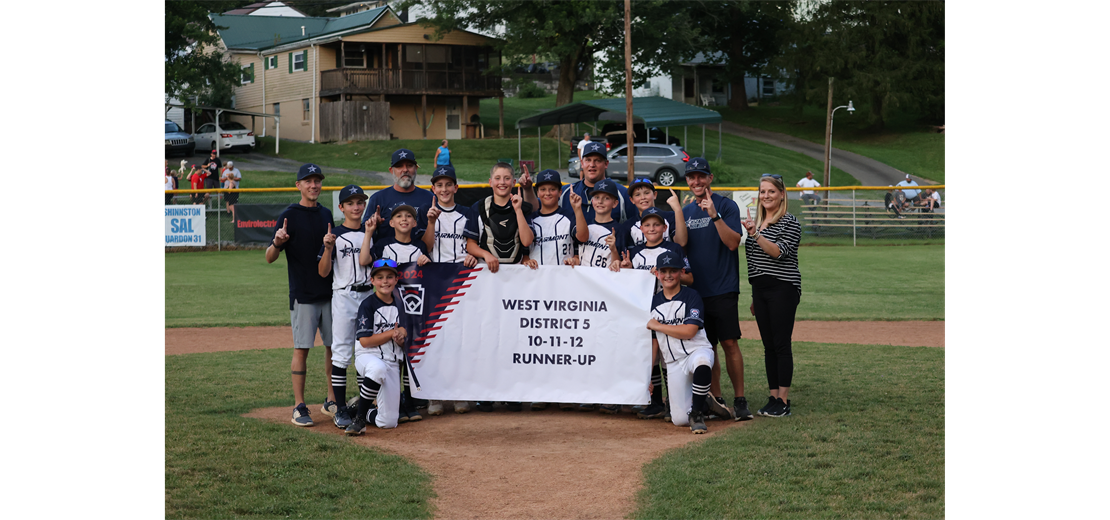 2024 WV District 5 Little League 10-11-12 Runner Up